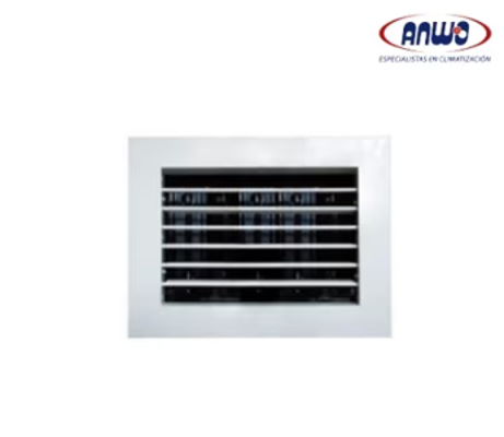 REJILLA EXTRACCION-RETORNO 50X25CM DE ALUMINIO CON DAMPER